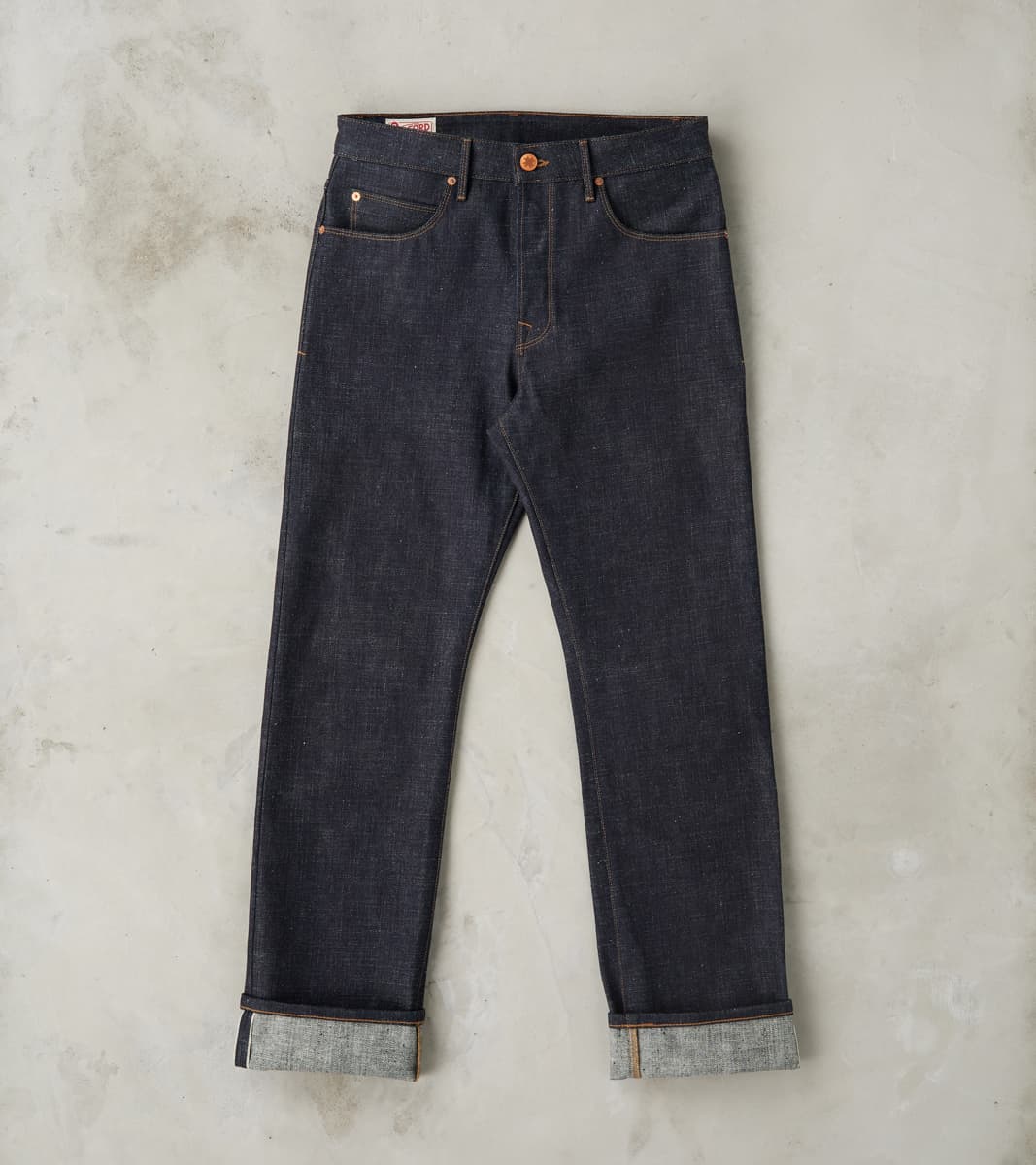 Freenote Cloth Belford - Straight - 17oz Indigo Slub