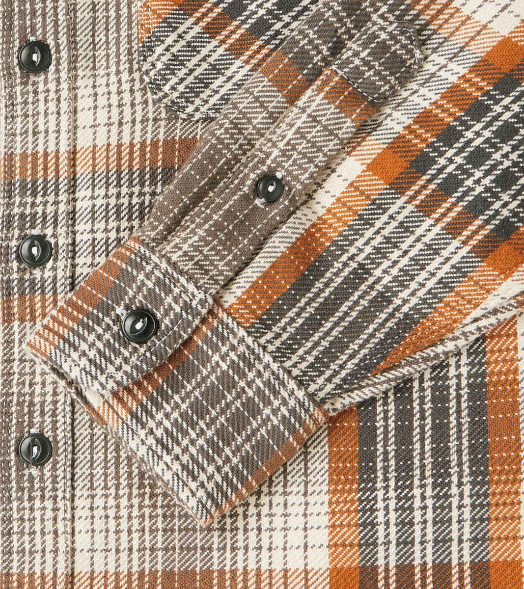 Wells - Japanese Flannel - Golden Pheasant Check