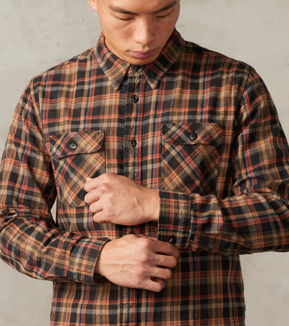 Jepson - Japanese Flannel - Black Plaid