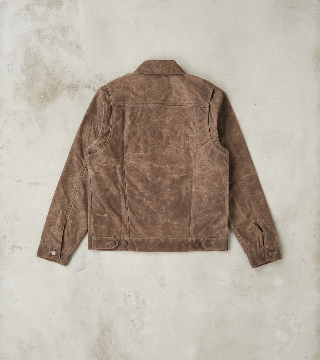 Riders Jacket - 10oz Martexin Waxed Army Duck - Oak