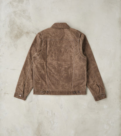 Riders Jacket - 10oz Martexin Waxed Army Duck - Oak