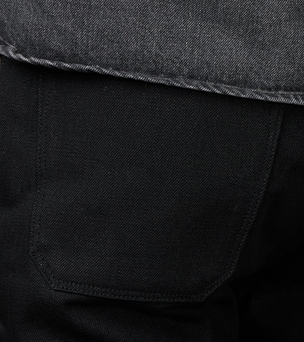 Portola - Classic Tapered - 17oz Black x Black Slub