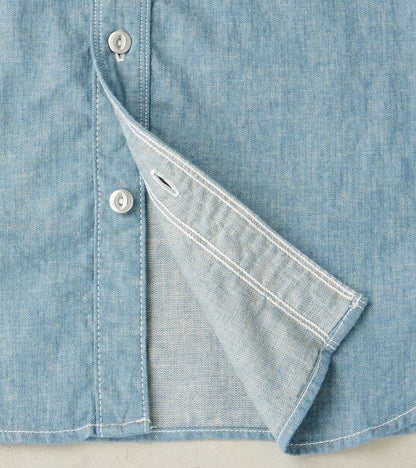 Lambert - Japanese Herringbone Chambray - Indigo