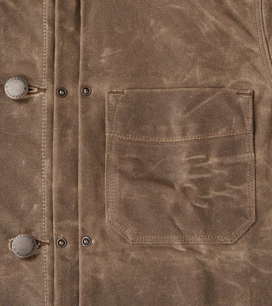 Riders Jacket - 10oz Martexin Waxed Army Duck - Oak