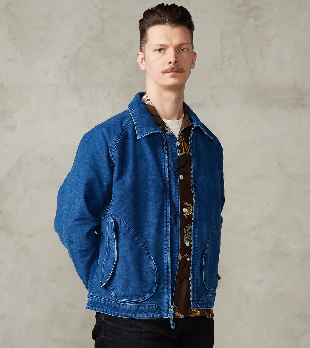 Freenote Cloth Mariner Light Jacket - 12oz Japanese Jungle Cloth