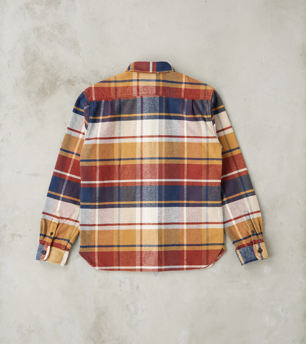 Benson - Japanese Heavyweight Flannel - Gold Plaid