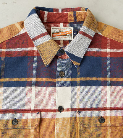 Benson - Japanese Heavyweight Flannel - Gold Plaid