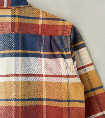 Benson - Japanese Heavyweight Flannel - Gold Plaid