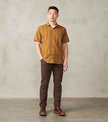 Workers Chino - 14oz Japanese Military Canvas - Bark