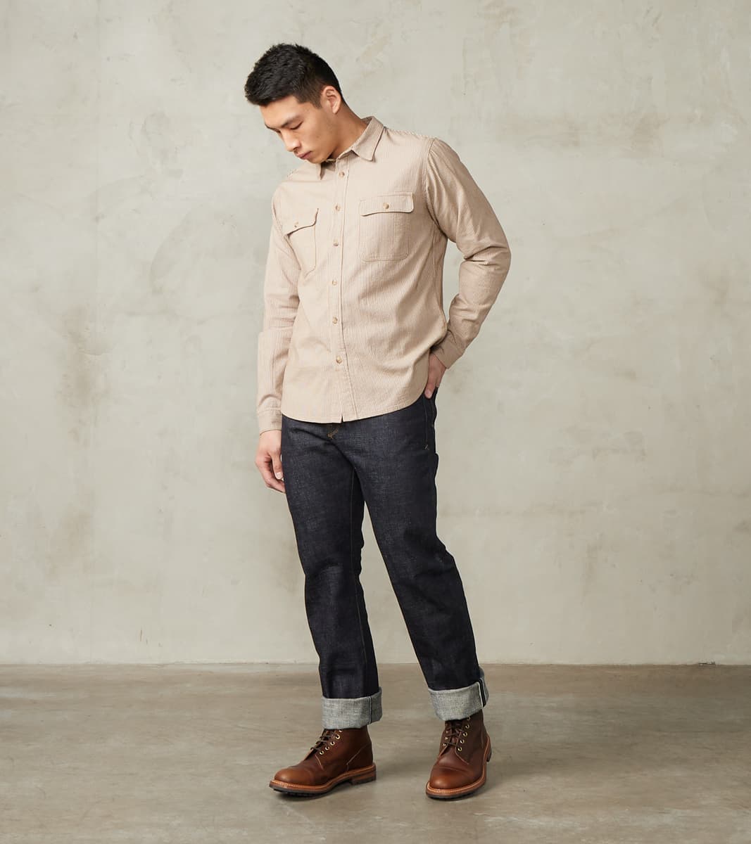 Freenote Freenote Cloth Belford - Straight - 17oz Indigo Slub – Division Road, Inc.
