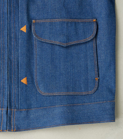 Faro Jacket - 12oz Japanese Denim - Vintage Blue