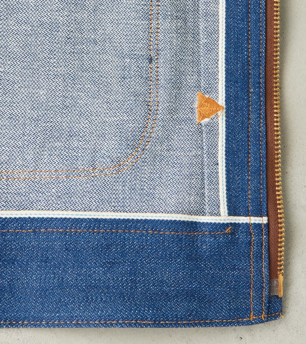 Faro Jacket - 12oz Japanese Denim - Vintage Blue