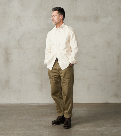 Japanese Silk Slub Denim - Ecru