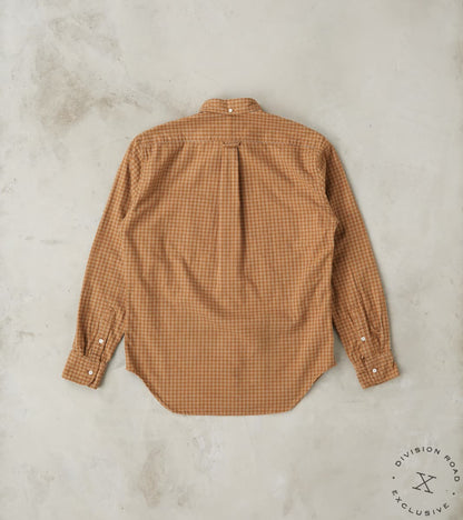 Shuttle Notes® Brushed Twill Mini-Check - Camel
