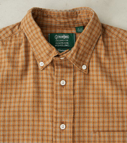 Shuttle Notes® Brushed Twill Mini-Check - Camel