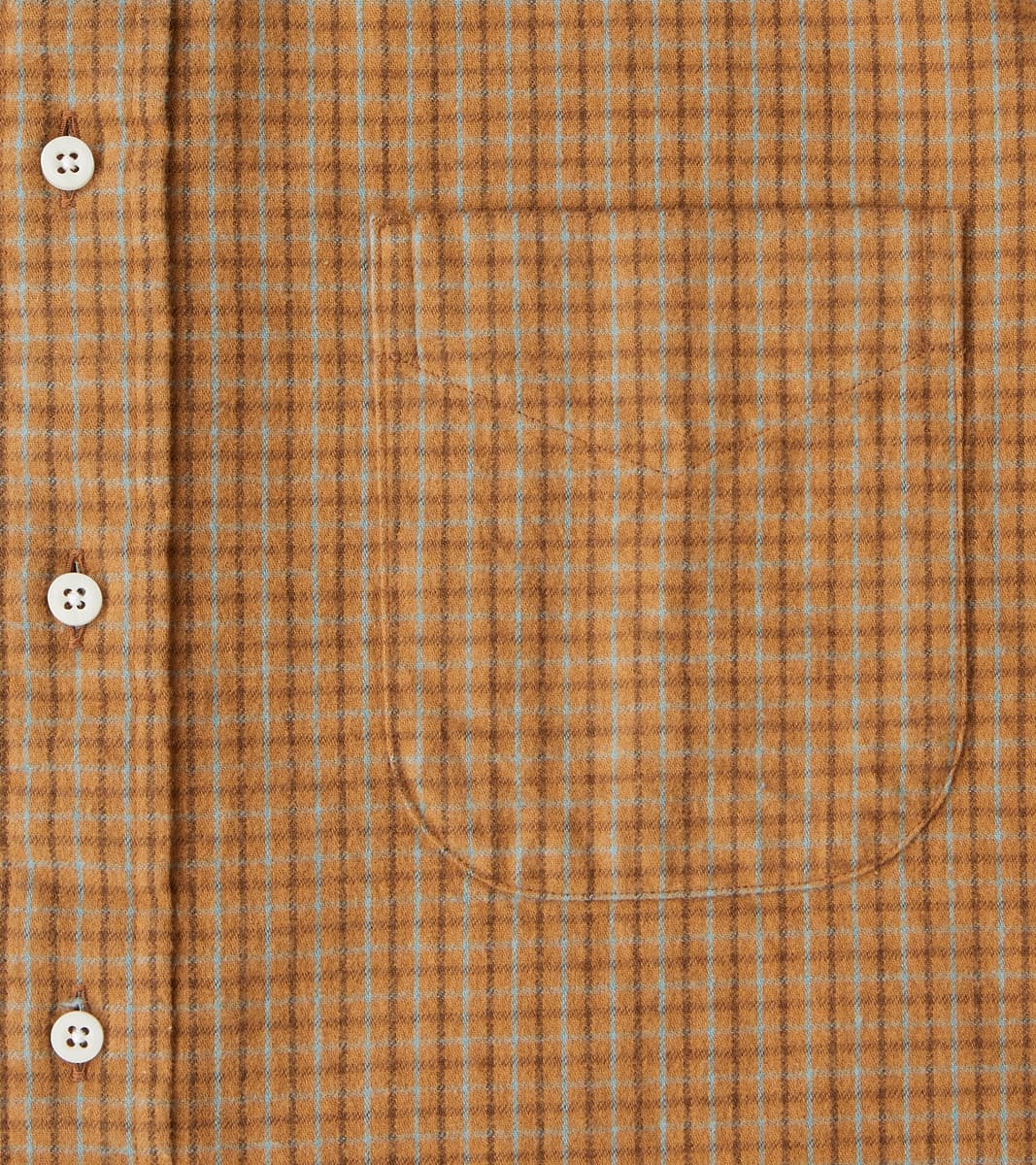 Shuttle Notes® Brushed Twill Mini-Check - Camel