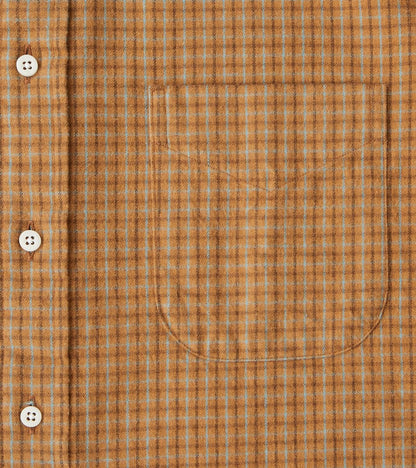 Shuttle Notes® Brushed Twill Mini-Check - Camel