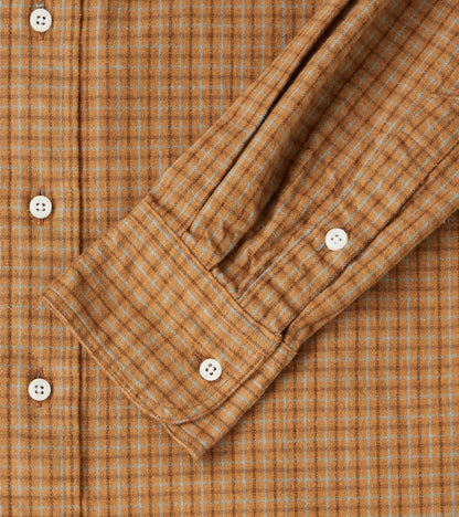 Shuttle Notes® Brushed Twill Mini-Check - Camel