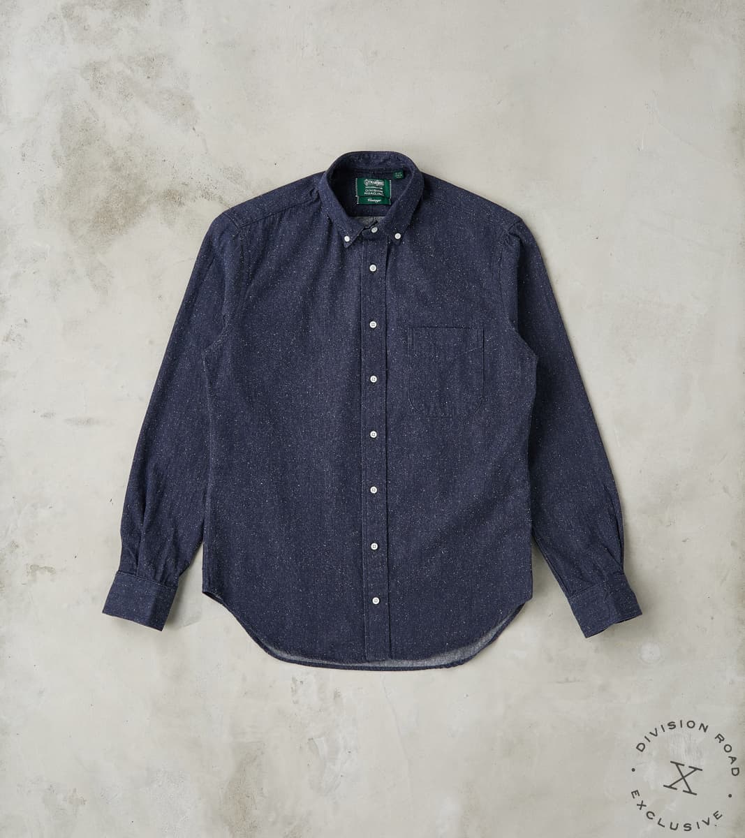 Gitman Vintage x Division Road Japanese Silk Slub Denim - Indigo
