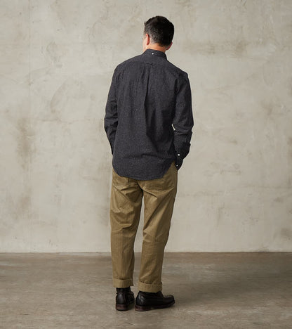 Japanese Silk Slub Denim - Charcoal