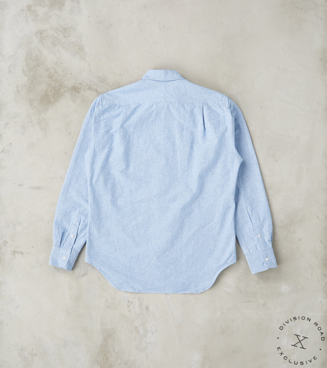 Japanese Amekaji Oxford Camper - Denim Blue