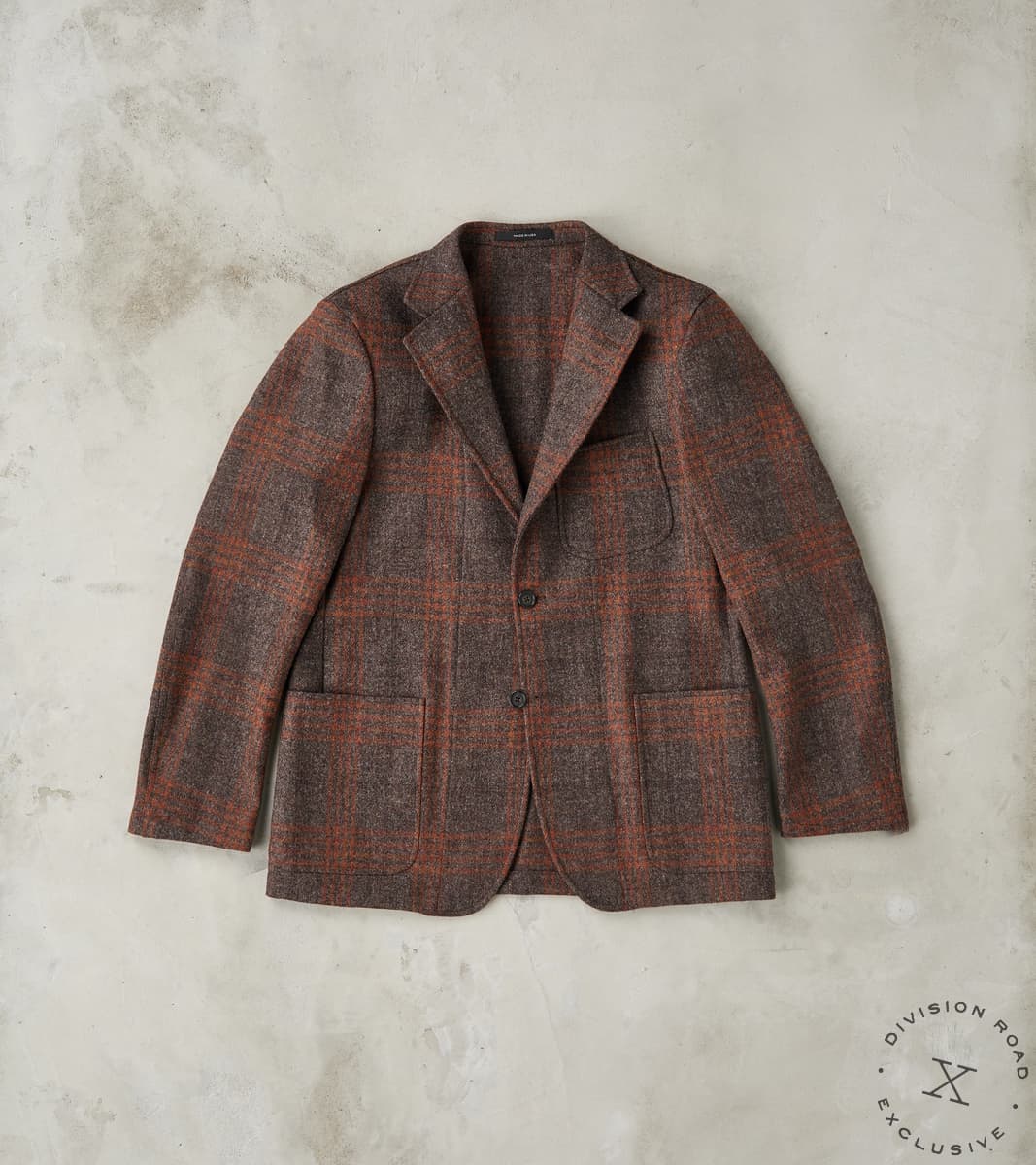 Gitman Vintage x Division Road Simple Jacket - Fox Brothers® Wool Twil…