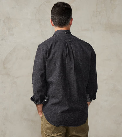 Japanese Silk Slub Denim - Charcoal