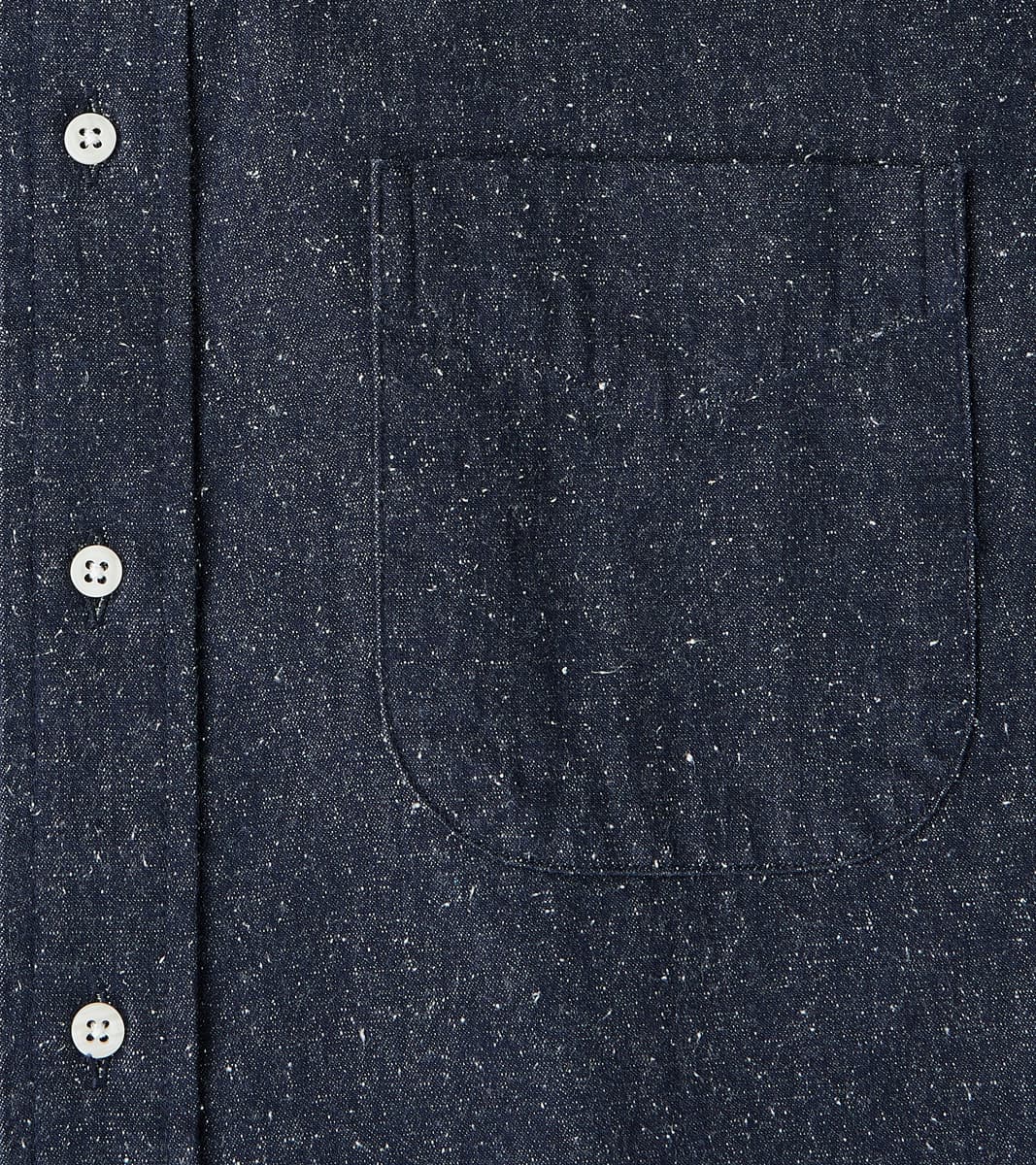 Japanese Silk Slub Denim - Indigo