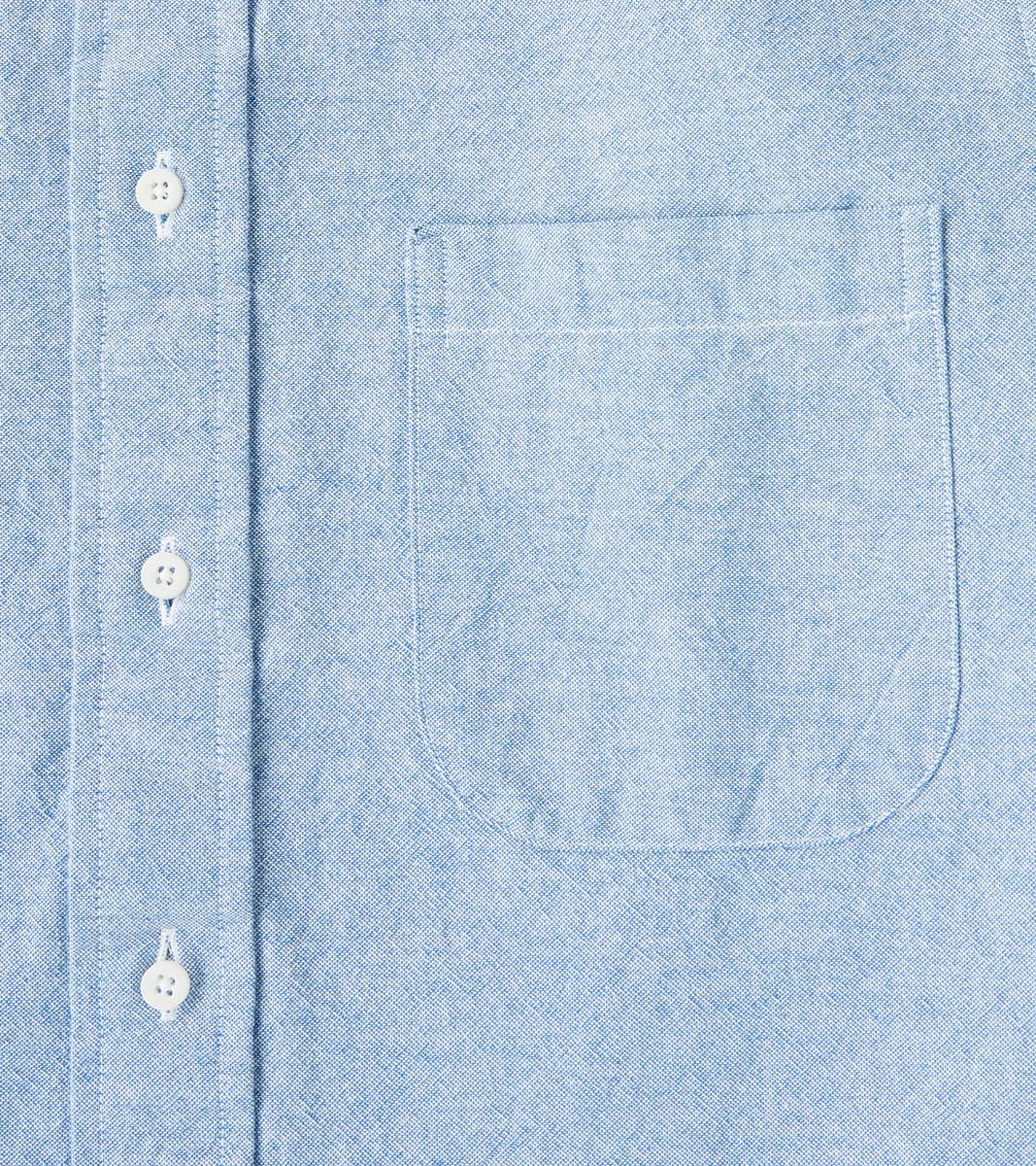 Japanese Amekaji Oxford Camper - Denim Blue