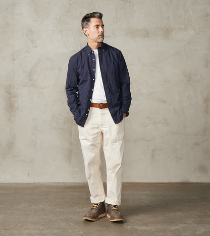 Japanese Silk Slub Denim - Indigo