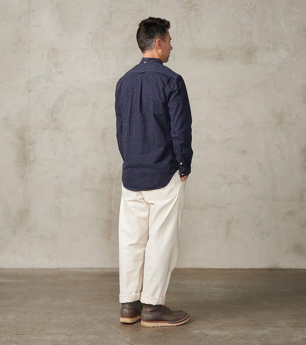 Japanese Silk Slub Denim - Indigo
