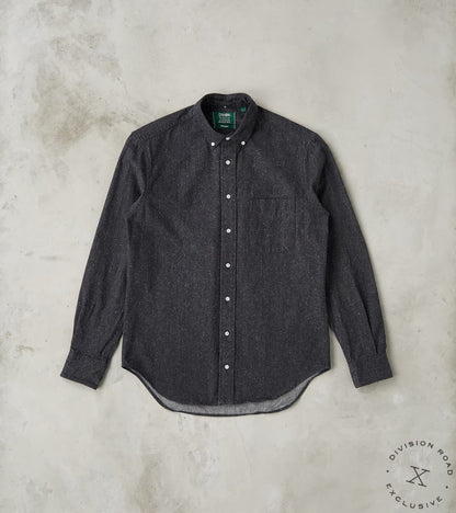Gitman Vintage x Division Road Japanese Silk Slub Denim - Charcoal