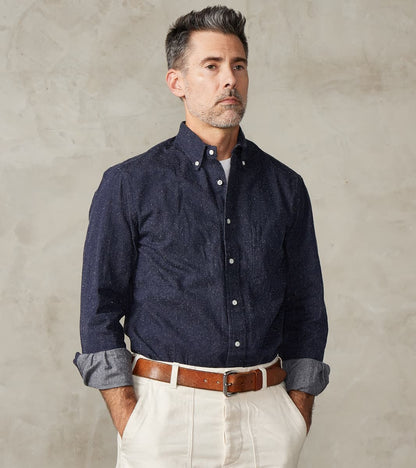 Gitman Vintage x Division Road Japanese Silk Slub Denim - Indigo