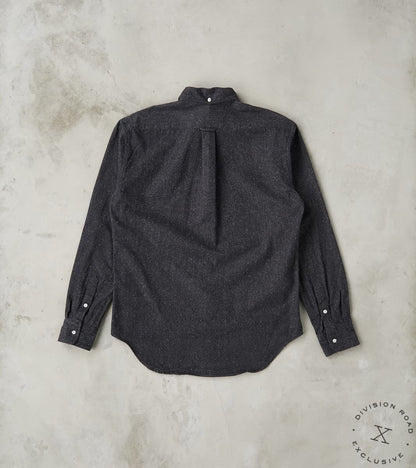 Japanese Silk Slub Denim - Charcoal