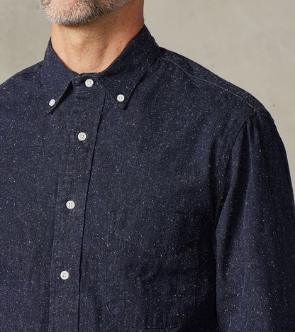 Japanese Silk Slub Denim - Indigo
