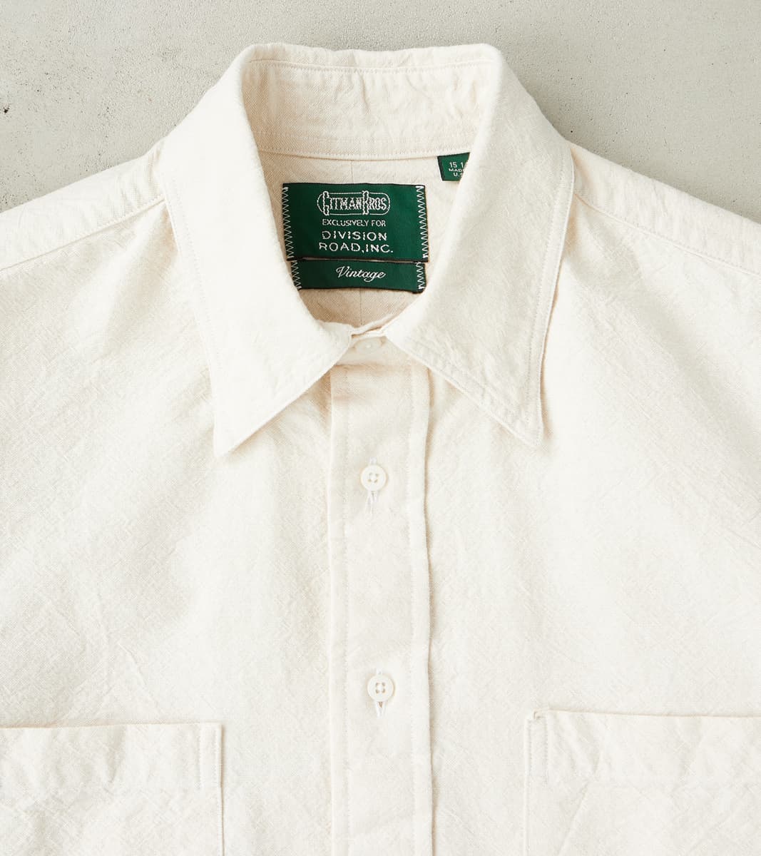 Japanese Amekaji Oxford Camper - Chalk