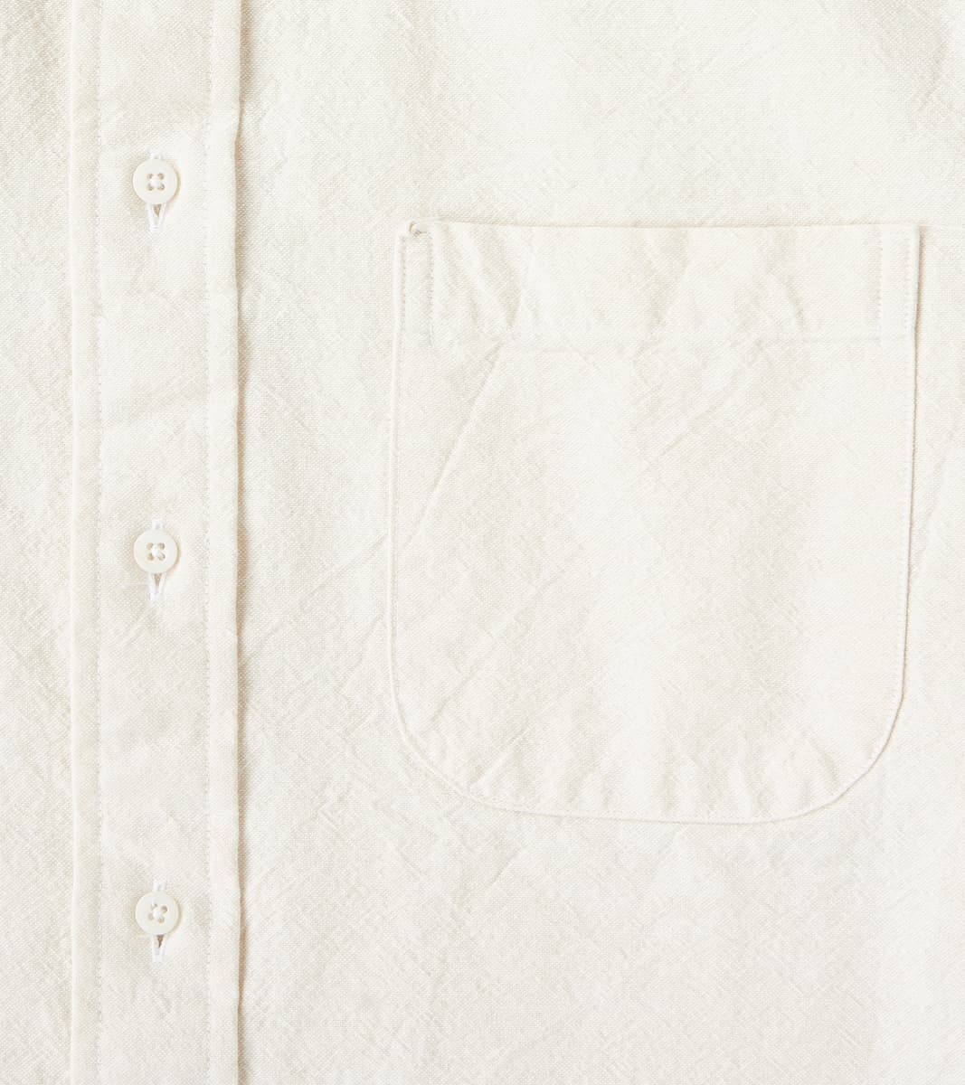 Japanese Amekaji Oxford Camper - Chalk