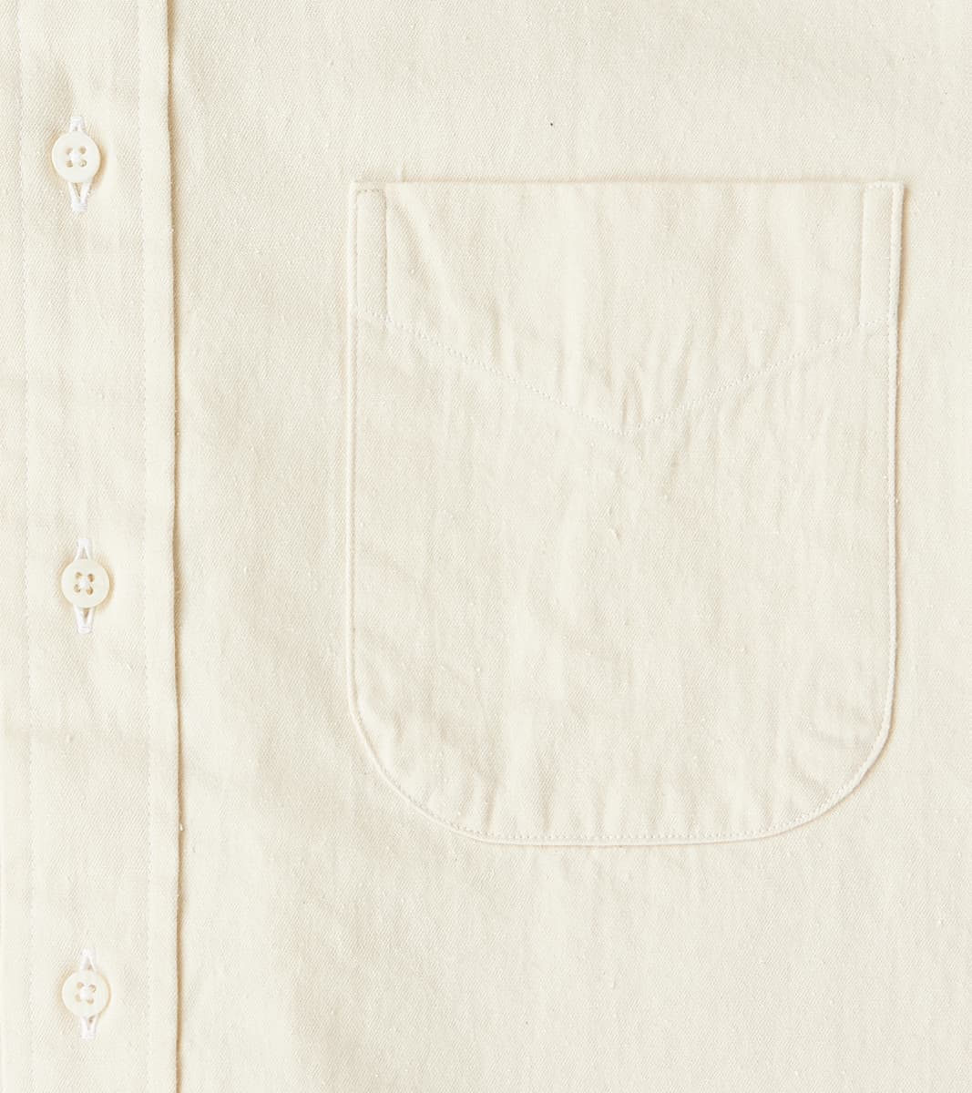 Japanese Silk Slub Denim - Ecru