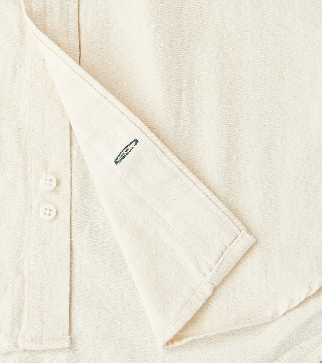 Japanese Silk Slub Denim - Ecru