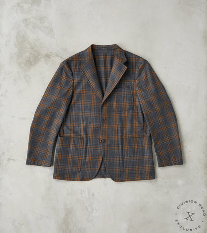 Gitman Vintage x Division Road Simple Jacket- Marling & Evans® British Plaid Wool…