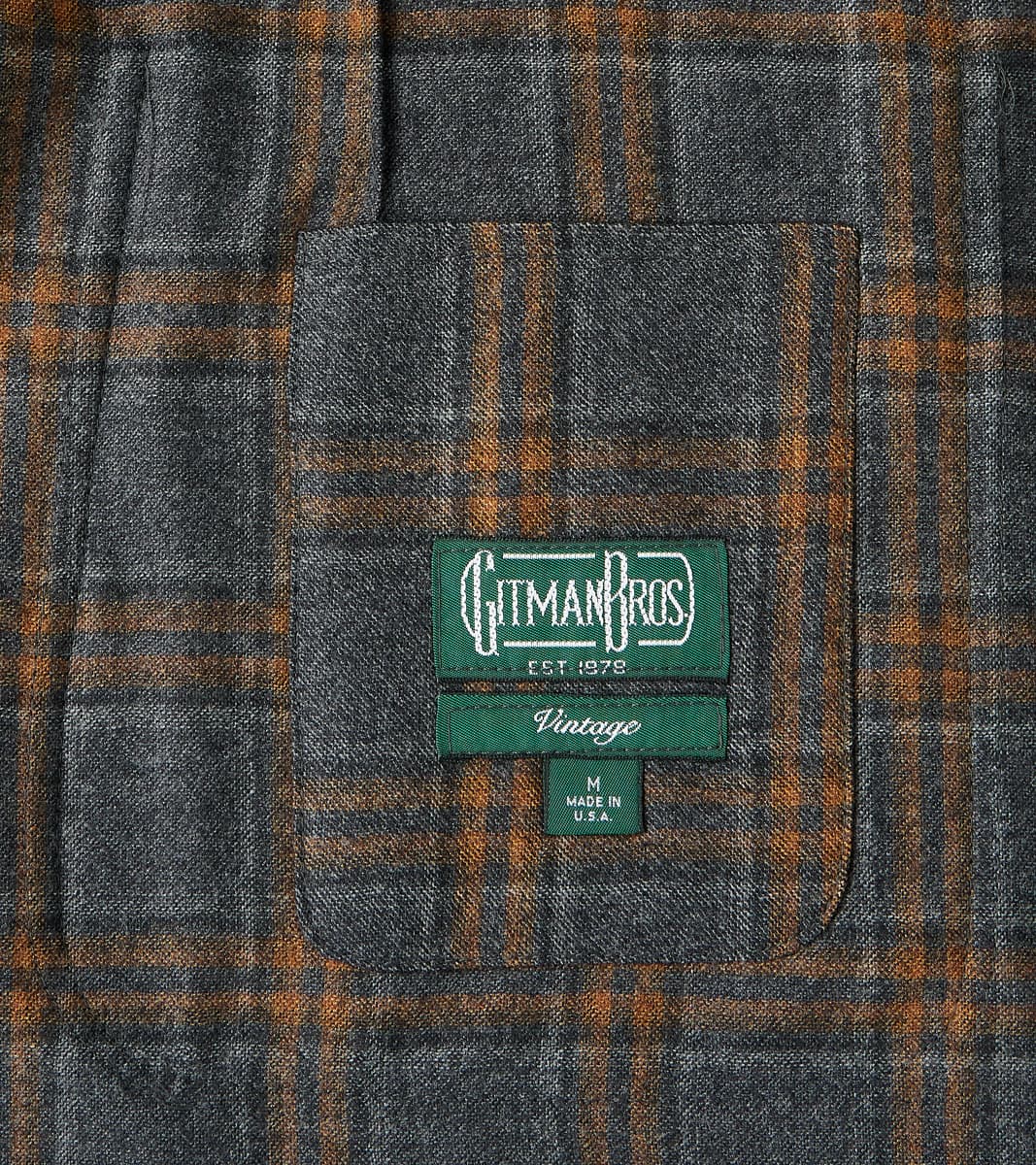 Simple Jacket- Marling & Evans® British Plaid Wool Flannel - Charcoal & Chestnut