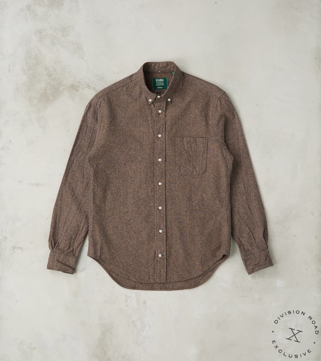 Japanese Cotton/Linen Slub Chambray - Espresso