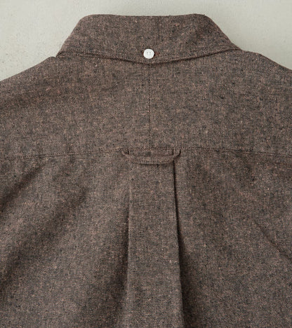 Japanese Cotton/Linen Slub Chambray - Espresso