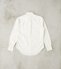 Japanese Cotton/Linen Dobby Stripe - Cream