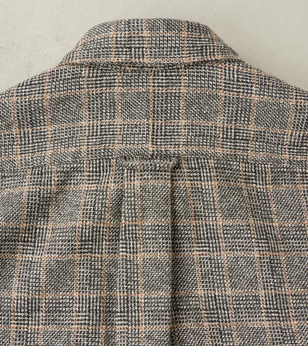 Japanese Glen Plaid Cotton Tweed - Salt & Pepper