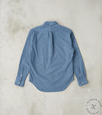 Japanese Cotton/Linen Slub Chambray - Nautical