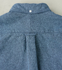 Japanese Cotton/Linen Slub Chambray - Nautical