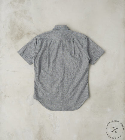 Japanese Cotton/Linen Slub Chambray Camper - Charcoal