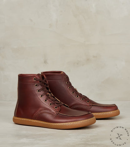 Goral x DR Barefoot Apron Boot - G7 - Barry Cup - Horween Timber CXL