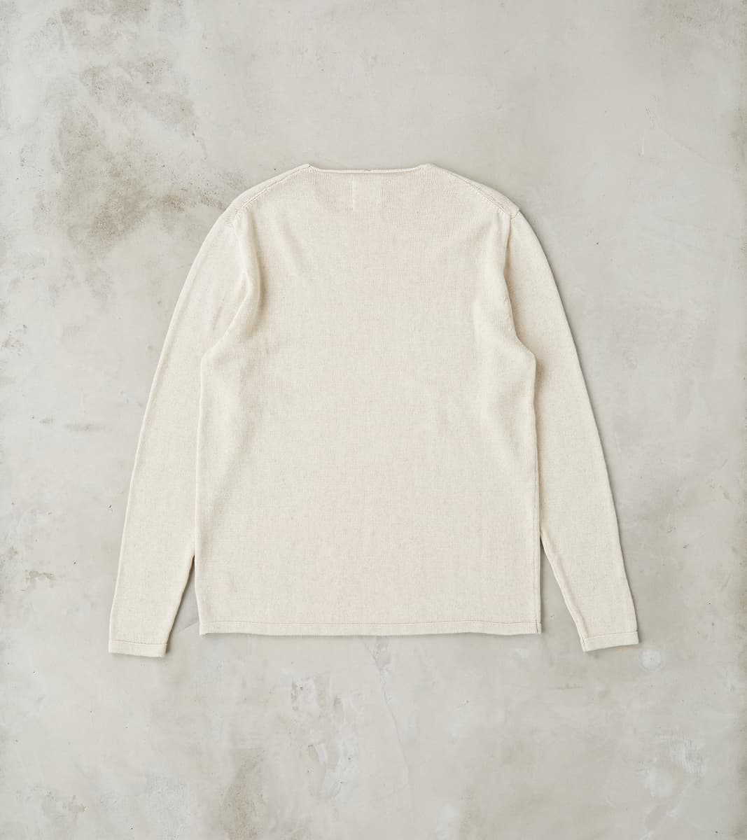Harbour Cotton Linen Sweater - Seashell